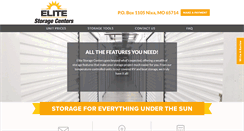 Desktop Screenshot of elitestoragecenters.com